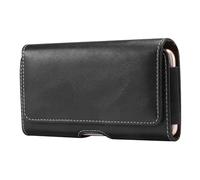 DFV mobile - Funda de Cinturon Horizontal Nuevo Diseño con pasador para Huawei nova 8 Pro (2020) - Negra
