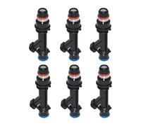 Para Hummer H3 3.5L 3.7L I5 2006 2007 1/5/6 Uds 12589465 Boquilla Inyector Combustible Para Coche Boquilla Inyector Estilo Combustible Inyector Boquilla((6pcs))