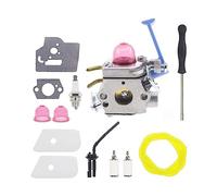 Para Husqvarna 124L 128R 128DJX Para Craftsman C1Q-W40A Recortadora De Hilo De Carburador Con Kit De Ajuste De Línea De Combustible 545081897