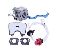 Para Husqvarna 125B 125BX 125BVX Piezas De Soplador De Hojas Para Zama C1Q-W37 581798001 Carburador Con Línea De Filtro De Combustible De Aire Tune