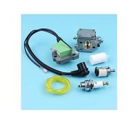 Para Husqvarna 268 272 272XP 61 266 Motosierra #5032803-16/5039014-01 Kit Línea Filtro De Combustible De Bobina De Encendido De Carburador Bujía