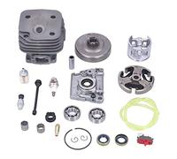 Para Husqvarna, accesorio de motosierra, kit de bujía de tubo de combustible de pistón de cilindro de 52 mm, apto para Husqvarna 61 268 272 272XP