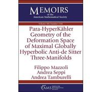 Para-HyperKahler Geometry of the Deformation Space of Maximal Globally Hyperbolic Anti-de Sitter Three-Manifolds (Memoirs of the American Mathematical Society)