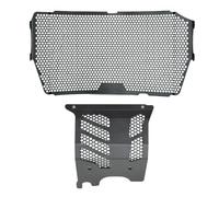para Hypermotard 950 para SP para RVE 2019-2025 Rejilla Radiador Motocicleta Enfriador Aceite Protector Motor Radiadores Moto(B Black Set)