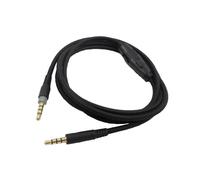 Para -HyperX Cloud Alpha/-HyperX Cloud Core Flight Cable para Auriculares con Control de Volumen Control de Sonido Cable para Auriculares