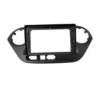 para Hyundai I10 2014-2017 Radio De Coche 2 DIN De 9 Pulgadas con Marco De Plástico Y Soporte para Tablero DYDGUTUFB(Only Frame-Right)