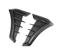 para Hyundai I10, I20, I30, IX20, IX35, para Tucson para Solaris para Azera Y para Elantra Protectores Laterales Fibra De Carbono para Guardabarros(2pc-Carbon Fiber)