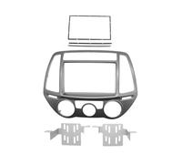 para Hyundai I20 2012-2014, Aire Acondicionado Manual, Panel De Radio 2DIN, DVD, Tablero, Placa Adaptadora, Cubierta, Marco Biselado. Marco Radio de Coche(173x98mm)