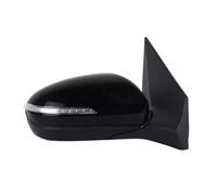para Hyundai I20 2016-2017, Lente Calefactable. Espejo Retrovisor Plegable Eléctrico Coche Espejos Retrovisores Completos(S Black 8 Pin Right)