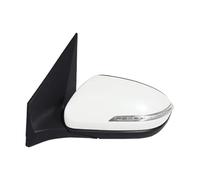para Hyundai I20 2016-2017, Lente Calefactable. Espejo Retrovisor Plegable Eléctrico Coche Espejos Retrovisores Completos(K White 6 Pin Left)