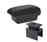 Para Hyundai I20 2021 2022 Caja Reposabrazos Automóvil Consola Central Accesorios Caja Almacenamiento Automóvil Caja del reposabrazos del coche(C2 línea negra Sin USB)