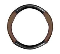 para Hyundai I20 I30 I40 Ix25 Ix35 Ix55 Elantra Tucson Sonata Solaris Palisade Nexo Funda De Volante De Fibra De Poliuretano(O Light Brown)