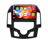 para Hyundai I30 2007-2012 Radio De Coche Android 12 9 Pulgadas Pantalla Táctil con Carplay Android Auto Apoyo FM Am DSP RDS Dab BT 5.0 Enlace Espejo HiFi Cámara TraseraSWC(A,600S)