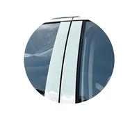 Para Hyundai I30 2022 2023 Pegatina De Cubierta Fibra De Carbono Para Columnas B C De Ventana De Puerta(Plata,I30 22-23)