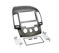 Para Hyundai i30 Fd Fdh Marco Radio Coche Montaje Marco Empotrado 2-DIN Negro