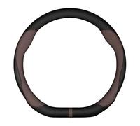 para Hyundai I40 I30 I10 Ix35 Ix25 Tucson Accent Elantra Santa Fe Creta Solaris Kona Funda De PU para Volante De Coche De 37-38 Cm(D Brown)