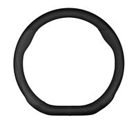 para Hyundai I40 I30 I10 Ix35 Ix25 Tucson Accent Elantra Santa Fe Creta Solaris Kona Funda De PU para Volante De Coche De 37-38 Cm(D Black)