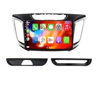 para Hyundai IX25 2015-2019 Radio Coche Android 12 9 Pulgadas IPS Pantalla Táctil con Carplay Android Auto Apoyo Hi-Fi RDS DSP WiFi 4G Dab BT 5.0 Enlace Espejo Cámara Trasera SWC(100S 1+16G)