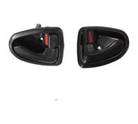 Para Hyundai Para Accent 2000 2001 2002 2003 2004 2005 2006 Manija Interior Puerta Delantera Trasera Izquierda Derecha Color Negro Manijas Interiores(A Pair)