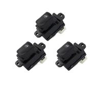 Para Hyundai Para Accent 2007-2010 Interruptor Ventanilla Eléctrica Delantero Izquierdo Bloqueo Control Elevador Botón Vidrio 93580-1E000 93570-1E110 Botonera Elevalunas(3 Single Switchs)