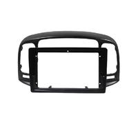 para Hyundai para Accent 2008-2011 Marco para Radio De 9 Pulgadas Reproductor De Vídeo Audio Salpicadero 2 DIN Montaje En Salpicadero POMPOMPUR(Frame A)