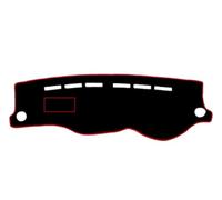 Para Hyundai Para Accent Para Verna MC 2006-2011: Cubierta Parasol Para El Tablero, Protector De Salpicadero, Alfombra Para, Accesorios Para Auto(With Storage Box RHD,Black(Black Edge))