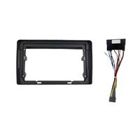 para Hyundai para Azera para Grandeur TG 2006-2011 Radio De 9 Pulgadas con Android Estéreo Reproductor MP5 Unidad Principal Marco De Panel Frontal POMPOMPUR(Frame with Cable)