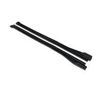 para Hyundai para Elantra 13-2019 faldones Laterales de Coche extensión divisores Cuerpo Delantal Labio Divisor Winglet Separador Faldón Lateral Automóvil(Matte Black)