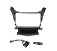 para Hyundai para Elantra 2012 2013 2014 2015 Marco De Radio Multimedia Coche De 9 Pulgadas Panel Instalación Y Reinstalación POMPOMPUR(2014 2015 Frame Cable)