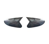 Para Hyundai Para Elantra 2012-2018 Fibra Carbono Cubierta Espejo Retrovisor Coche Puerta Lateral Shell Decoración Embellecedor Carcasas Espejo Retrovisor(Modelo fibra carbono)
