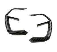 Para Hyundai Para Elantra 2022 1 Par De Marcos De Botones De Volante Delantero ABS Cubiertas De Molduras Estilo Fibra De Carbono NVNZMFPPW