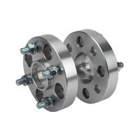 Para Hyundai Para Elantra Adaptador De Junta Forjada Para Rueda De 67,1 Mm PCD 4x114,3 CB 2 Piezas Junta De Brida De Rueda M12x1,5 Separadores De Ruedas Para Coche(2PCS 35MM Silver)