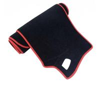 Para Hyundai Para Genesis Para Coupe 2008-2016 Alfombrilla Antideslizante Tablero Cubierta Parasol Alfombrilla Tablero Alfombra Parasol(Polyester Red Edge,RHD)