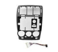 para Hyundai para Getz 2002-2011 Radio 9 Pulgadas Marco Multimedia Reproductor Video Navegación DVD Panel Instrumentos Kit Molduras Panel estéreo(RHD with Cord)
