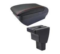 Para Hyundai Para I10 Reposabrazos Caja Central Compartimento Almacenamiento Interior Piezas Repuesto Dedicadas Accesorios Reposabrazos Coche(F Red Line No Usb)