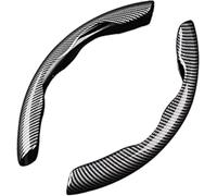 para Hyundai para Kona 2017-2021 protección del Volante Transpirable Resistente al Desgaste 2 uds Protector para de Coche Fibra Carbono Funda para Volante