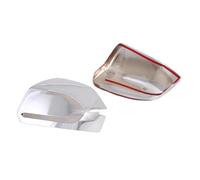 Para Hyundai Para Palisade 2019 2020 2021-2023 ABS Cubierta Espejo Retrovisor Lateral Tapa De Ala Embellecedor Carcasa Puerta Exterior Adhesivo Tapa Espejo Retroviso(Plata)