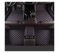 para Hyundai para Santa Fe 2006-2009 Protección Personalizada para Coche Alfombrillas De Cuero Artificial Almohadillas Antideslizantes Impermeables Auto Antideslizantes Medida(2)