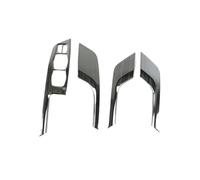 Para Hyundai Para Santa Fe IX45 2013-2017 Volante A La Izquierda Interruptor Elevación Ventana Cubierta Cuadro Mandos Embellecedor Estilo Coche Cubierta Panel Central Coche