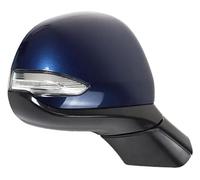 Para Hyundai Para Santa Fe IX45 2019 2020 2021 2022 Retrovisores Automotrices Espejos Laterales Intermitentes Ajustables Eléctricamente Espejo Retrovisor Lateral(Blue-Right(Driver Side),6 Wires)