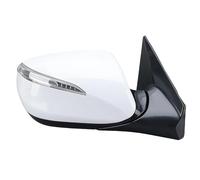 Para Hyundai Para Santa Fe MK3 DM 2012-2015 Conjunto De Espejo Retrovisor Lateral Con Plegado Manual 6 Pines Espejo Retrovisor Exterior Completo(White 1pc right)