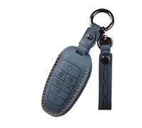 para Hyundai para Santa Fe para Tucson 2022 para Nexo NX4 para Atos para Solaris para Prime 2021 Funda Llave Coche Llavero(Blue,7 Button)