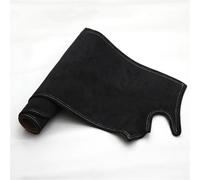 Para Hyundai Para Santa Fe TM 2019-2023, Alfombrilla Para Salpicadero De Cuero Ante Para Coche Cubierta Accesorios Para Alfombra Sombrilla(Black White,LHD)