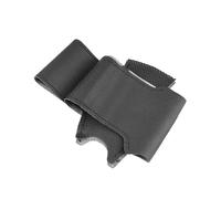 para Hyundai para Santa para Fe 2006 2007 2008 2009 2010 2011 2012 Cubierta Cuero Perforada Cosida A Mano Protector Volante Coche Embellecedor Negro Funda Antideslizante Volante