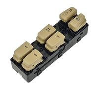 Para Hyundai Para Sonata 2011-2014 Negro/Beige Regulador De Ventanilla Eléctrica Botón Control Interruptor Maestro 93570-3S000 Interruptor Ventana Eléctrica(Big Beige)
