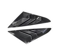 para Hyundai para Sonata 2015-2019 Cubiertas Laterales con Rejilla De Ventilación, Embellecedores Y Parasoles Laterales. Fabricadas Carbono(Carbon 2pcs)