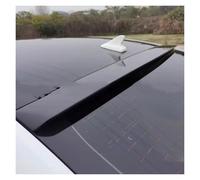 para Hyundai para Sonata ABS Ventana Trasera Coche Plástico Negro Brillante Labio ala Kit Carrocería 2011 2012 13 14 para Alerón Techo Alerón Techo Trasero(Roof unpainted)