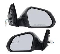 Para Hyundai Para Sonata Para La Novena Generación 2015-2019 Conjunto Espejo Retrovisor 5 Pines Negro Con Espejo Lateral Calentado Completo Espejo Retrovisor