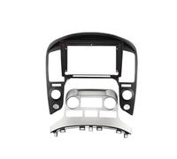 para Hyundai para STAREX H1 2007-2015 Instalación Marco Tablero Panel Instrumentos Plástico para Radio 9 Pulgadas Accesorios Coche(Auto AC Frame)