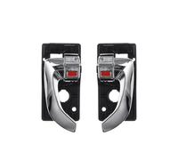 Para Hyundai Para Tucson 2005 2006 2007 2008 2009 Coche 2/4Pcs Interior Del Coche Puerta Interior Manija Izquierda Derecha(1Pair Chrome)